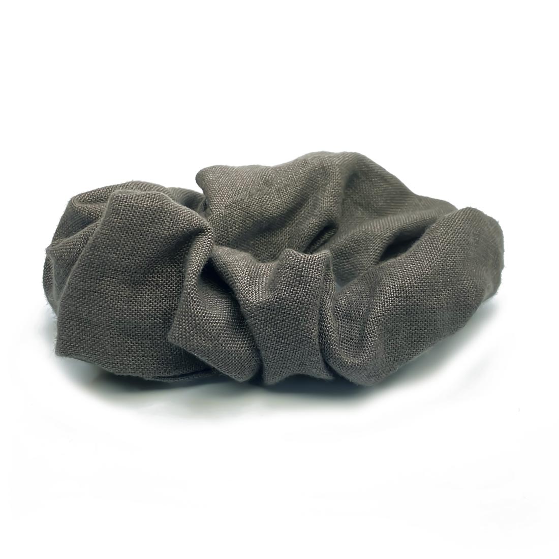 Linen Scrunchie Grey – HULI